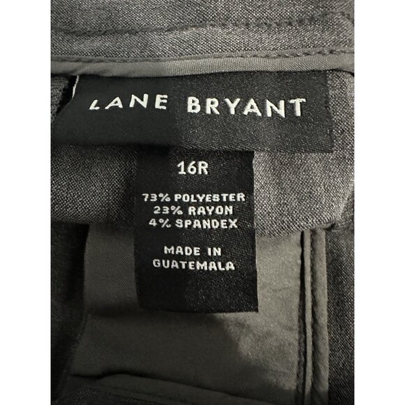 Lane Bryant The Allie Stretch Skinny Crop Pants Gray Size 16 - Picture 7 of 10